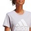 adidas QT dámske tričko Silver Dawn