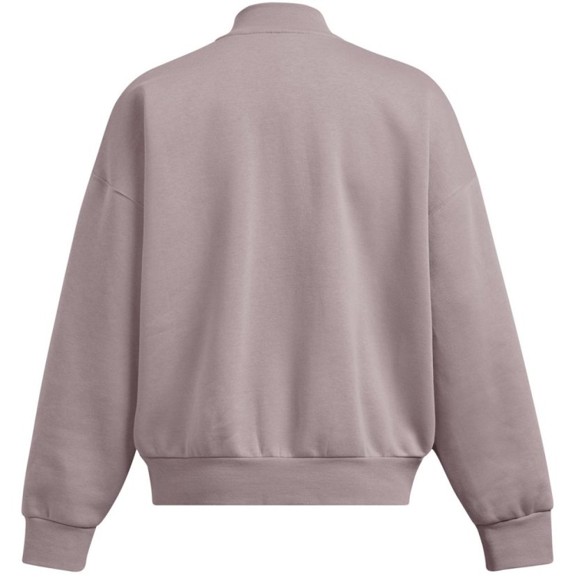 Under Armour Women's Lightweight Varsity Bomber Jacket Grey