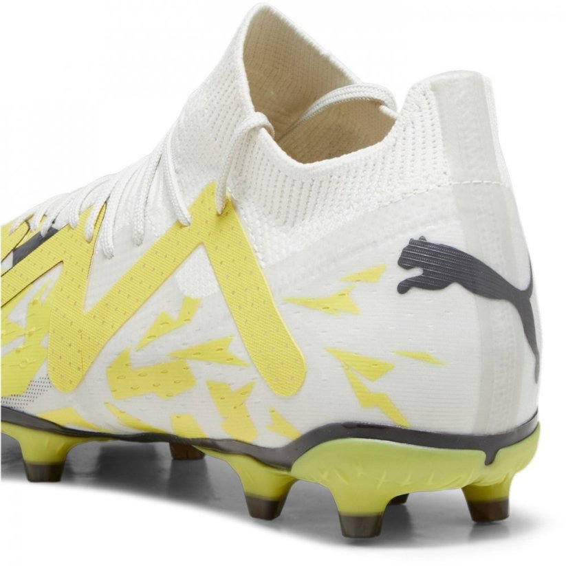 Puma Future Match.3 Firm Ground Football Boots Grey/Yellow
