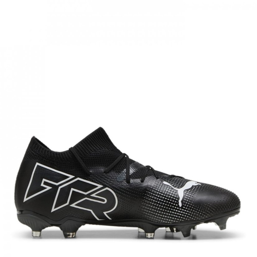 Puma Future 7 Match Womens Firm Ground Football Boots Black/White