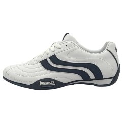 Lonsdale Camden Trainers Junior White/Navy