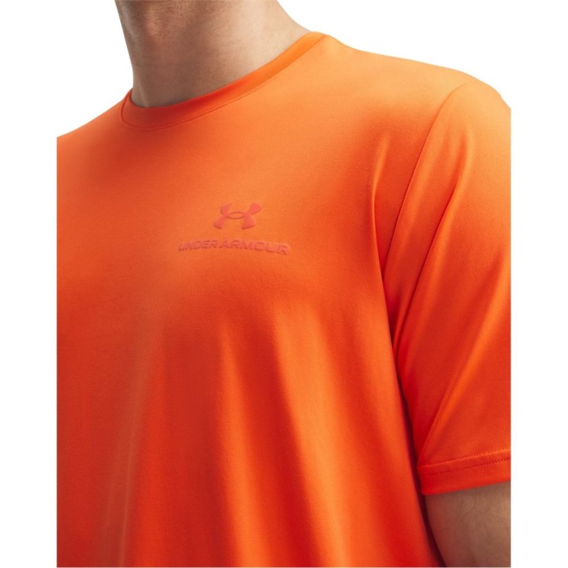 Under Armour Men's Vanish Energy Short-Sleeve Performance Gym Top FIRE/FIRE