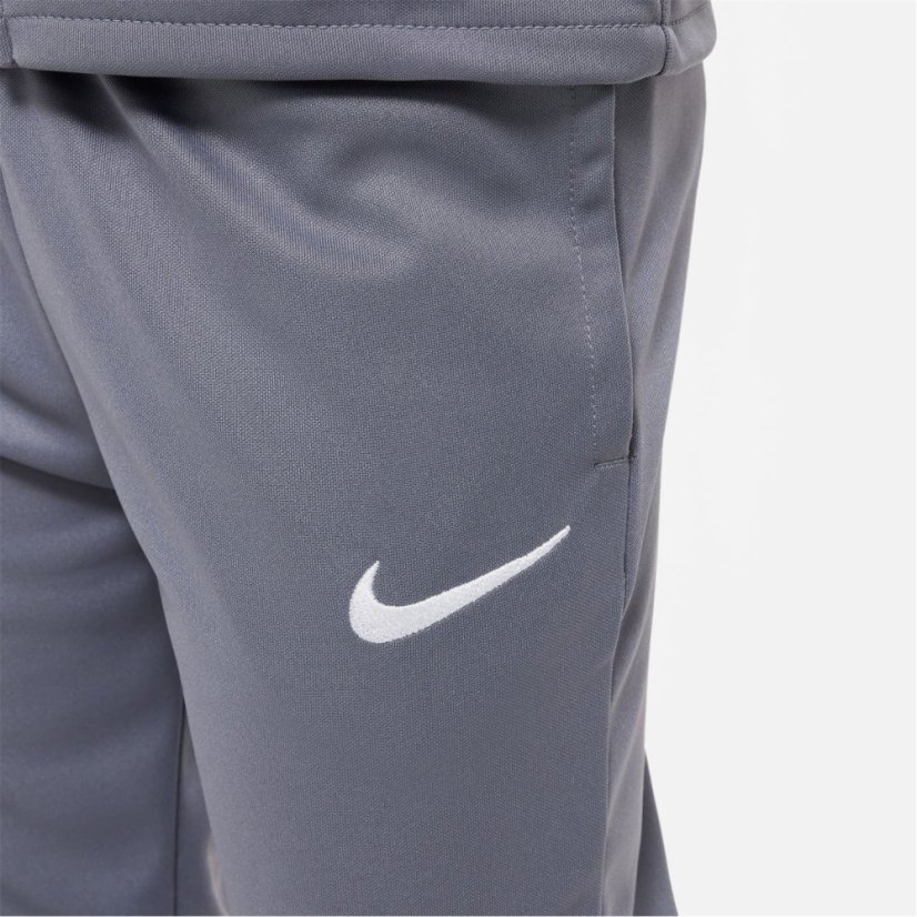 Nike Dri-FIT Academy Pro Little Kids' Knit Soccer Warm Up Tracksuit Grey/Black/Whit