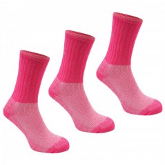 Karrimor Heavyweight Boot Socks 3 Pack Pink