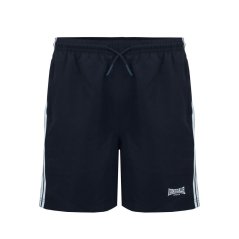 Lonsdale Stripe Woven pánské šortky Black