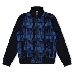 Puma All Over Sweat Juniors Blue