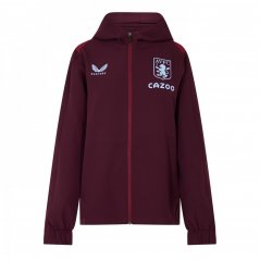 Castore Aston Villa Rain Jacket Ladies Fig