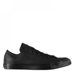 Converse Chuck Taylor All Star Mono Leather Trainers Black 001