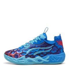 Puma Puma Mb.04 Lo Alien Skins Jr Basketball Trainers Unisex Kids Ultr Blu-Lumnou