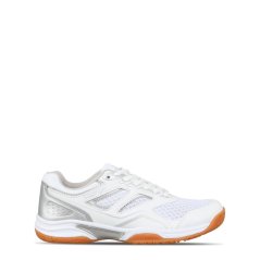 Slazenger Indoor Shoes Ladies White/Silver