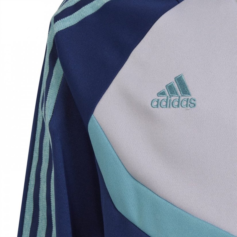 adidas Tiro Jacket Juniors Victory Blue