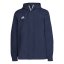 adidas Kids' Entrada 26 Water and Wind Resistant Rain Anorak Navy