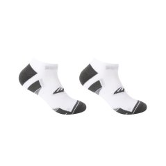 Everlast Mens Cushioned Invisible Socks 2Pk White