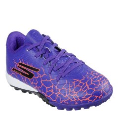 Skechers SKX 01 Juniors Astro Turf Football Boots Purple