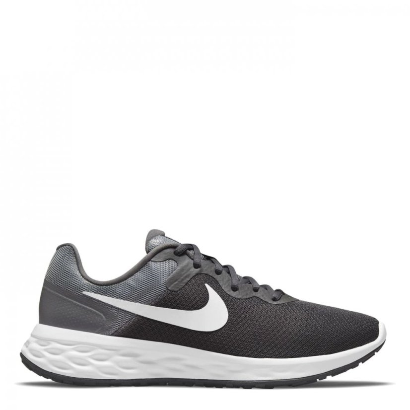 Nike Revolution 6 Road Running Shoes Mens Grey/White