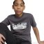adidas Logo T Shirt Junior Grey5/Blk/Wht
