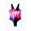 Hype Kids' Drips One Piece Swimsuit Multi