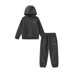 Slazenger Fleece Tracksuit Set Infant Charcoal