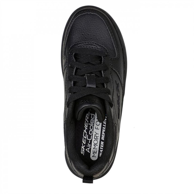 Skechers Sport Court 92 Junior Trainers Black