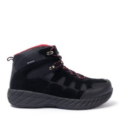 Donnay Men Suede Boots Black/Red