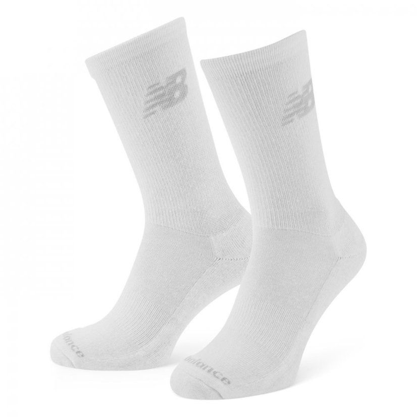 New Balance Socks 3 Pack White Multi