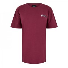 Bench Ladies short sleeve T-Shirt Berry