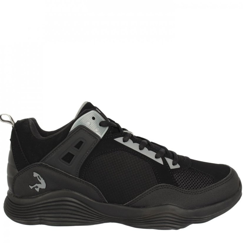 SHAQ Diversion Basketball Trainers Mens Black/Charcoal