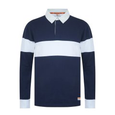 SoulCal Men's Soul Rugby Polo Shirt Navy
