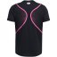 Under Armour HeatGear Armour Fitted Short Sleeve Training Top Mens Blk/AstroPink