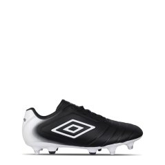 Umbro Calcio Soft Ground pánské kopačky Black/White