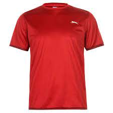 Slazenger Court T Shirt Mens Red