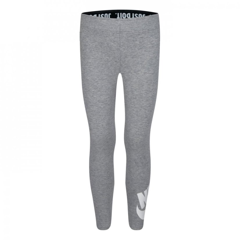 Nike Logo Legging Dk Grey Heather