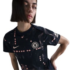 Nike Chelsea Pre Match Shirt Womens Obsidian/Guava