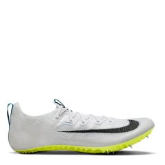 Nike Men's Zoom Superfly Elite Trainer Track Running Spikes White