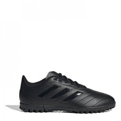 adidas Goletto VIII Astro Turf Football Boots Kids Black/Black