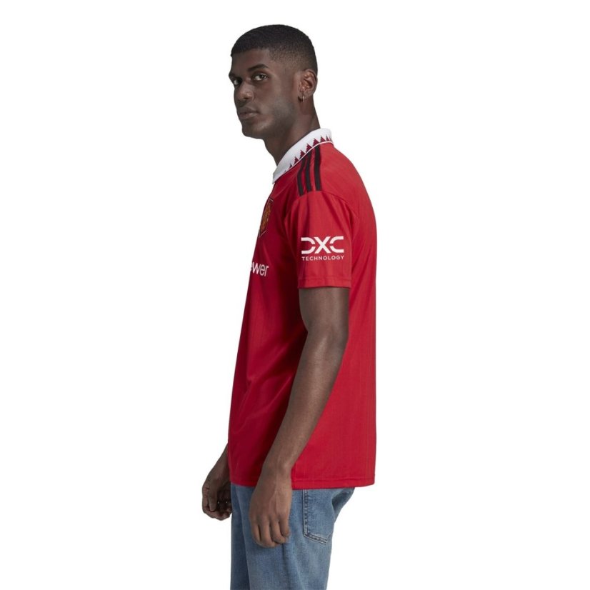 adidas Manchester United FC Home Shirt 2022/2023 Mens Red