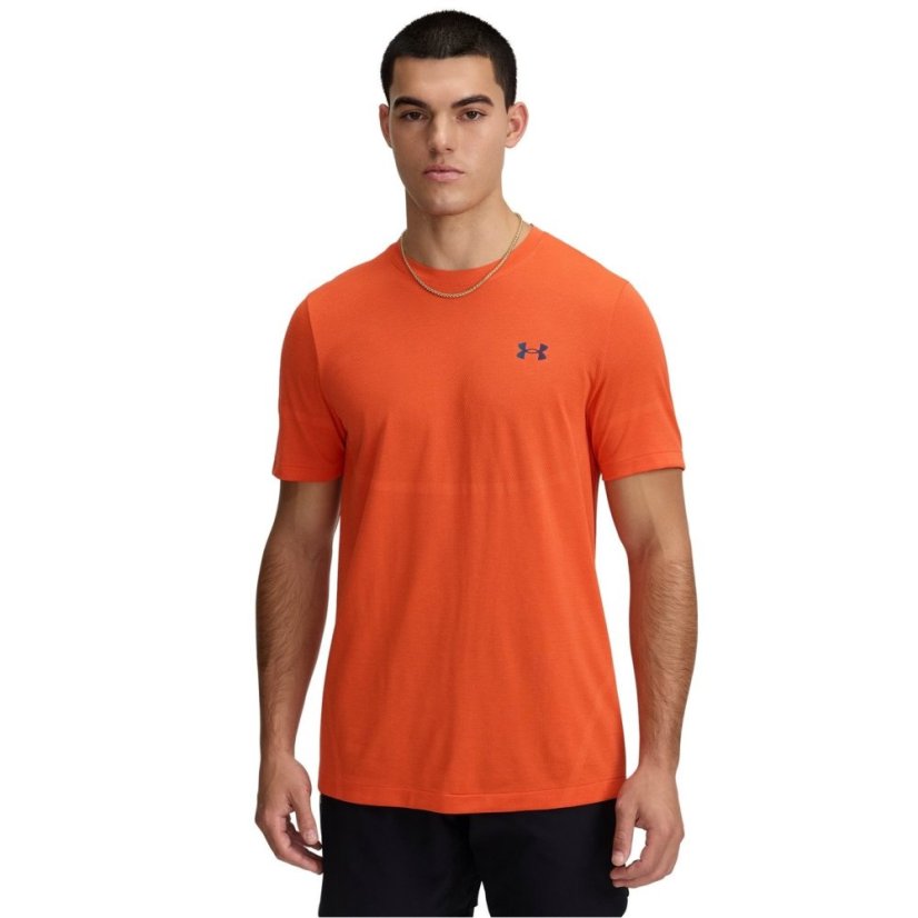 Under Armour UA Vanish Elite Seamless Short Sleeve Men's Fire Red