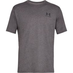 Under Armour Logo pánske tričko Charcoal Medium Heather