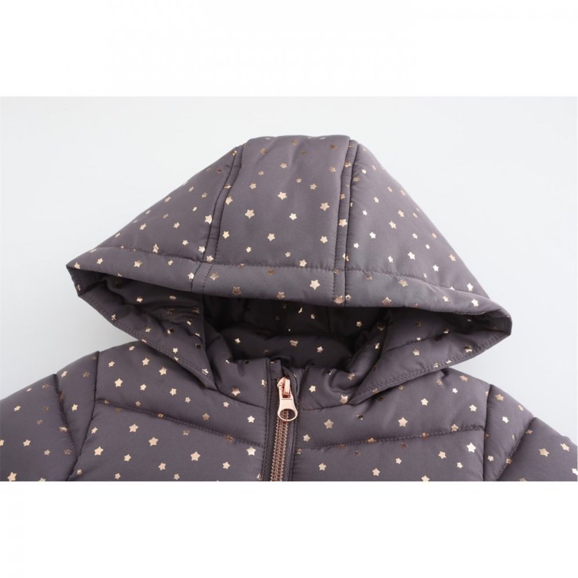 Firetrap Cozy Star Jacket for Babies Brown