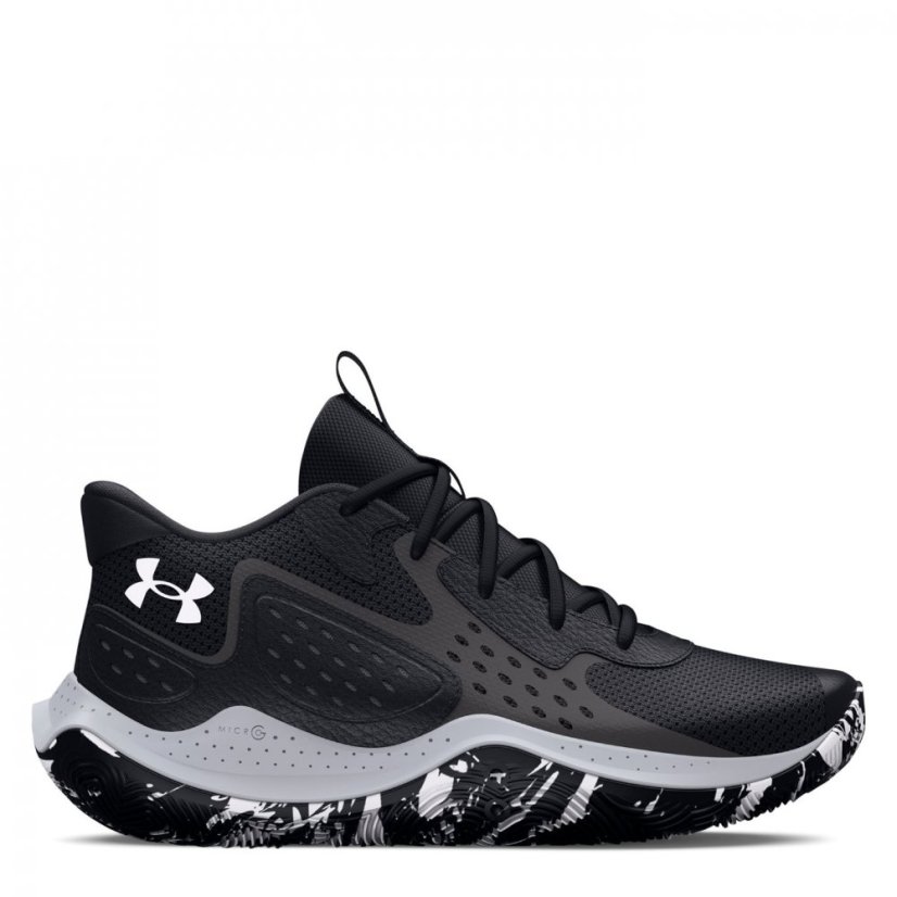 Under Armour Jet 23 basketbalové boty Mens Black/Jet Grey