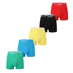 Lee Cooper Cooper Essential Mens Boxer Trunk 5-Pack Multi