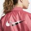 Nike Swoosh Run Jacket Womens Pink/White