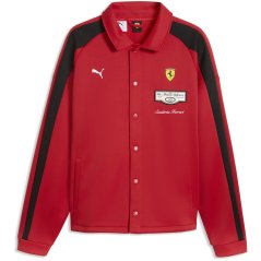 Puma Ferrari T7 Track Jkt Rosso Corsa