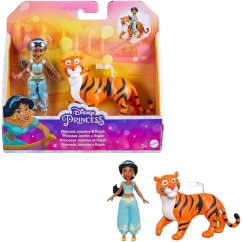 Disney Princess Toys Princess Jasmine Posable Small Doll and Rajah Tiger. Multi