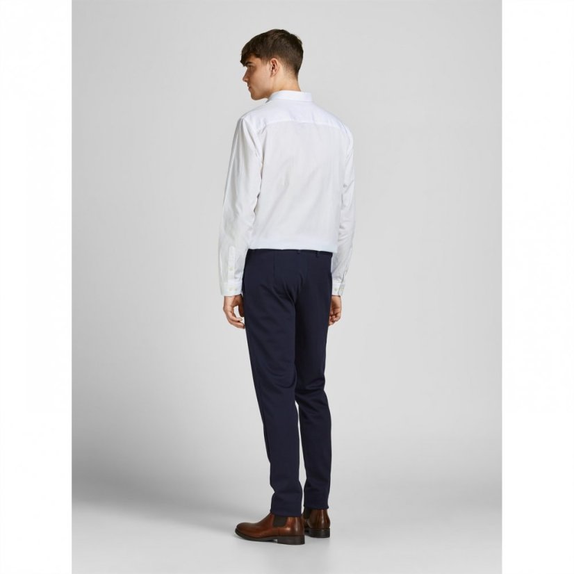 Jack and Jones Cardiff Plain Long Sleeve Button Up Shirt White