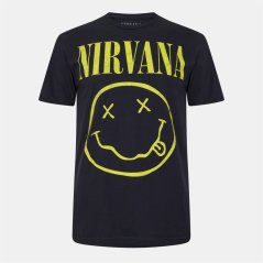 Official Band Tee Sn54 Nirvana Smile