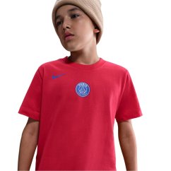Nike PSG T90 Remix T-Shirt Juniors Red