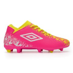 Umbro Form FG Jn42 Pink/Wht/Lime