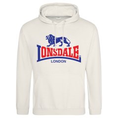 Lonsdale Printed Logo Hoodie Vanilla 2