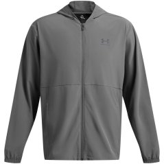 Under Armour Men's Vibe Woven Windbreaker Gray